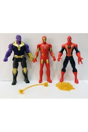 Avengers Thanos – Hulk – Captain America – Spider-Man – Iron-Man 5-teiliges Superhelden-Spielset PRA-5205229-7518 - 6