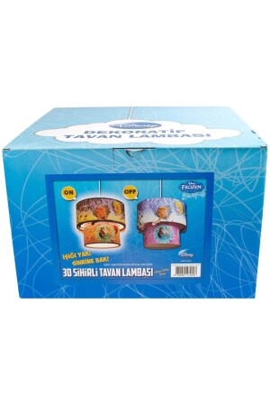 Avize 3 Boyutlu - 3D Frozen Sihirli Tavan Sarkıt Lamba 5105 - 5