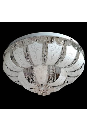 Avize Salon Led Li Kumandalı 60 Cm. 2030-60 - 4