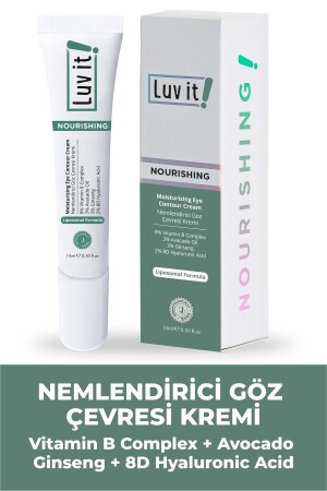 Avokado Içeren Yoğun Nemlendirici- Göz Altı Morluk Ve Şişlik Karşıtı Göz Çevresi Kremi 15ml - 1