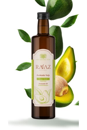 Avokado Yağı %100 Soğuk Sıkım Saf Cam Şişe Avocado Oil 100% Pure 250 ml - 3