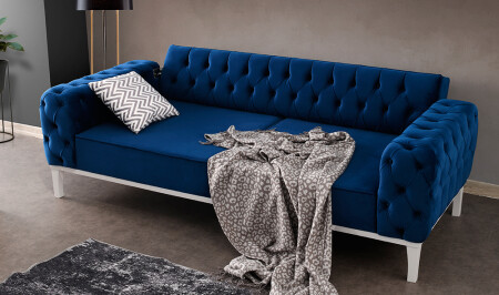 Avşa Creme Sofa - 4