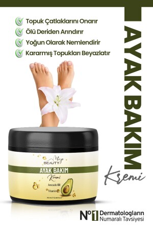 Ayak Tırnak Mantar Bakım & Topuk Beyazlatıcı Etkili El Ve Ayak Bakım Krem 150 ml - 4