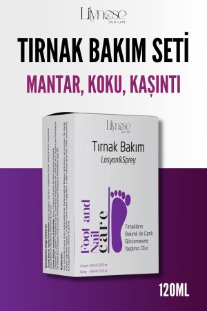 Ayak ve Tırnak Bakım Losyon&Sprey Seti Tırnak Mantarını Gidermeye Yardımcı Set - 1