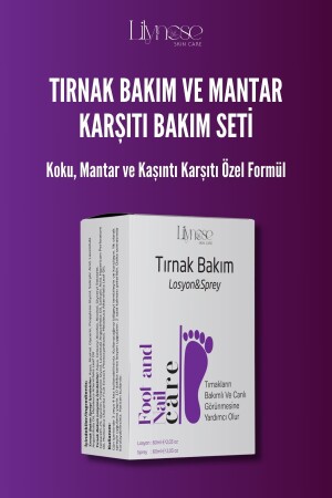 Ayak ve Tırnak Bakım Losyon&Sprey Seti Tırnak Mantarını Gidermeye Yardımcı Set - 4