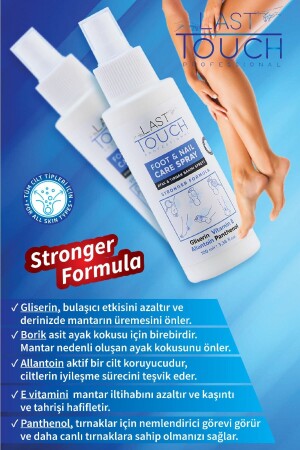 Ayak Ve Tırnak Mantar Spreyi- Kaşıntı- Koku Giderici Ve Nemlendirici Bakım Spreyi 100 Ml - 6