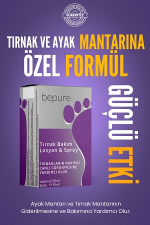 Ayak Ve Tırnak Mantarı- Kaşıntı Ve Koku Için Losyon & Sprey Seti 100 ml (50ML LOSYON 50ML SPREY) - 1