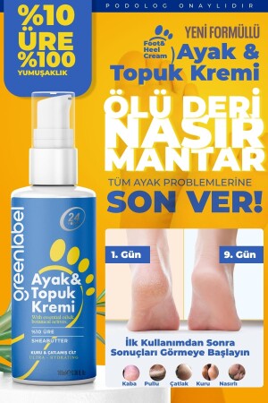 Ayak Ve Topuk Çatlak Bakım Kremi %10 Üre Shea Butter Içeren Onarıcı Krem 100 ml - 2