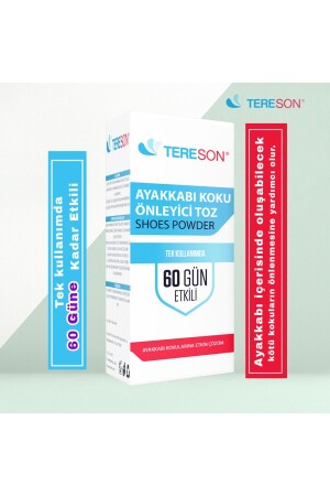 Ayakkabı Koku Önleyici Toz 1 Kutuda 10 Adet Tek Kullanımda 60 Güne Kadar Etkili - 2