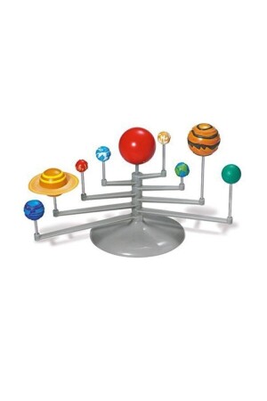 Ayaklı Güneş Ve Gezegen Sistemi - Boyanabilir 3 Boyutlu Planetarium Güneş Sistemi Modeli 343408 - 1