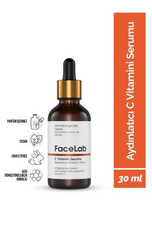 Aydınlatıcı Canlandırıcı ve Besleyici C Vitamini Serumu 30 ml 8682835473031 - 3