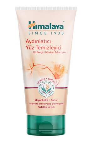 Aydınlatıcı Yüz Temizleyici, Meyan Kökü, Safran, Salatalık, Nar, Parabensiz, Tüm Ciltler, 150 ml 8901138819965 - 1