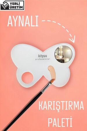 Aynalı Karıştırma Paleti Kelebek - 2