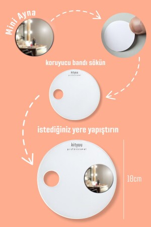 Aynalı Karıştırma Paleti Yuvarlak - 4