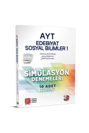 Ayt Edebiyat Sosyal Bilimler 1 Simülasyon Denemeleri - 2