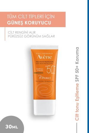 B-PROTECT CİLT TONUNA UYUMLU EŞİTLEYİCİ SPF 50 - GÜNEŞ KORUYUCU 30 ML Güneş_0010 - 2