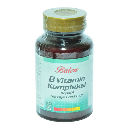 B Vitamin Kompleksi 60 Kapsül - 4