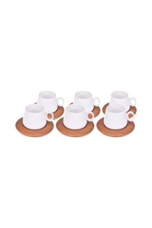 B0173 Ottoman – Set mit 6 Kaffeetassen, schlicht - 3