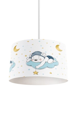 Baby Bear Sleeping in the Cloud Gemusterter Kinder- und Babyzimmer-Kronleuchter AVZ-DT-1009 - 2