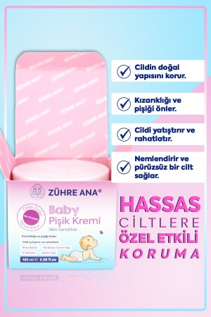 Baby Pişik Kremi Bebek Bakım Kremi 100 Ml - 5