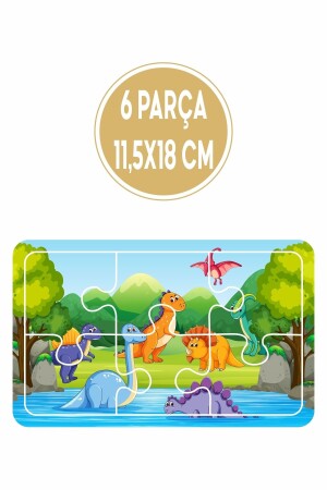 Baby Puzzle 6 Parça 6 Adet Puzzle Seti-2 - 6