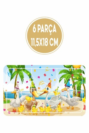 Baby Puzzle 6 Parça 6 Adet Puzzle Seti-2 - 9