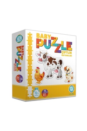 Baby Puzzle Çiftlik Hayvanları 27 Parça - 3