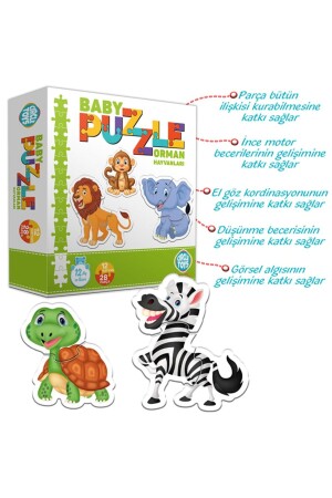 Baby Puzzle Orman Hayvanları - 4