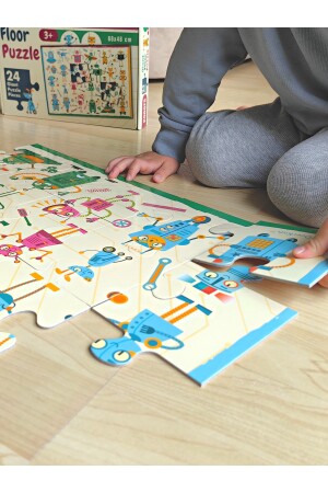 Baby-Puzzle Riesenroboter-Puzzle | - 5