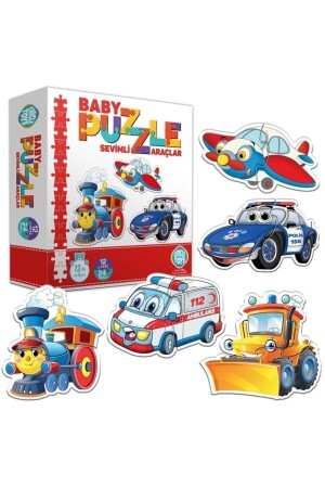 Baby Puzzle Sevimli Araçlar - 3