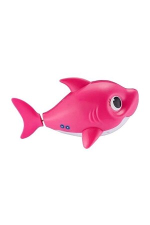 Baby Shark Yüzen ve Sesli Figür Banyo Oyuncağı Pembe BAH03000P - 5