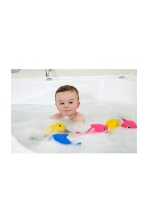 Baby Shark Yüzen ve Sesli Figür Banyo Oyuncağı Pembe BAH03000P - 6