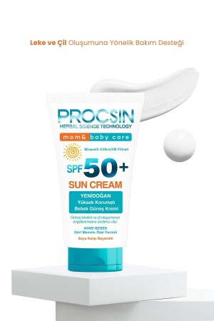 Baby-Sonnencreme mit hohem UV-Schutz für Babys und Kinder, LSF 50+, 50 ml - 7