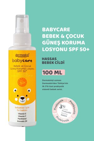 Babycare Bebek Ve Çocuk Güneş Koruma Losyounu Spf 50 100 ml 8697796001162 - 3