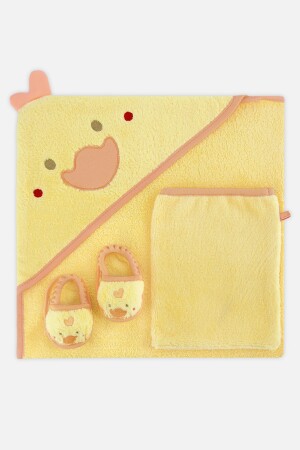 Babyhandtuch-Wickelbeutel-Set Little Duck MIHVKM024BB20FS1-0020020-9 MONAT - 4