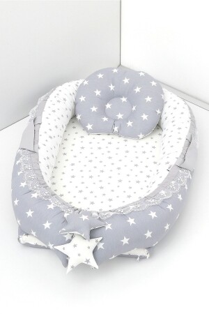 Babynest, Babyschlafbett 0–2 Jahre – 100 % Baumwolle UMAY11 - 1