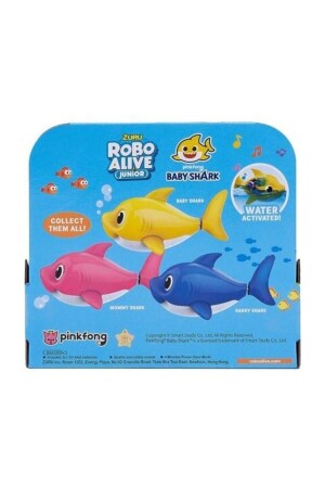 Badespielzeug Baby Shark, schwimmende und akustische Figur, Blau BAH00000M - 3