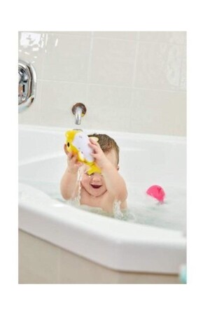 Badespielzeug Baby Shark, schwimmende und akustische Figur, rosa BAH03000P - 4