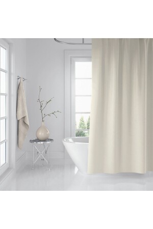 Badevorhang Creme Single Wing 240x200 Duschvorhang BAPJAC0010KR240 - 1