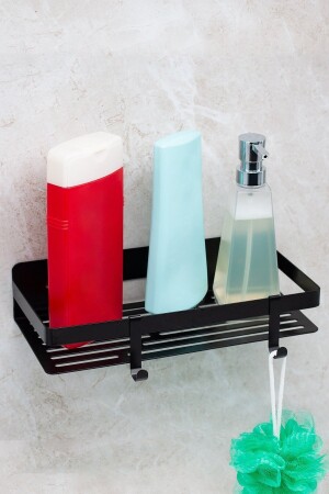 Badezimmer-Organizer aus Metall, Organizer, Shampoo-Regal, EVORG0003 - 2