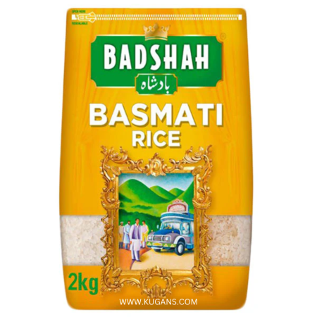 BADSHAH WHITE BASMATI 2KG - 1