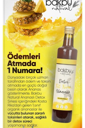 Bakbu Ananas Sirkesi-ananaslı Detox Sirkesi - 7