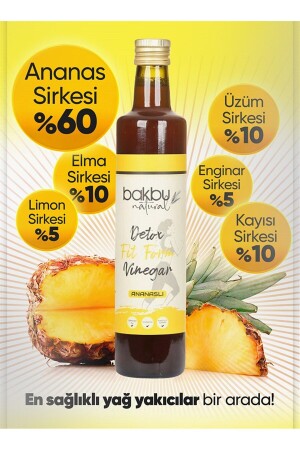 Bakbu Ananas Sirkesi-ananaslı Detox Sirkesi - 8