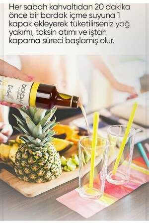 Bakbu Ananas Sirkesi-ananaslı Detox Sirkesi - 11