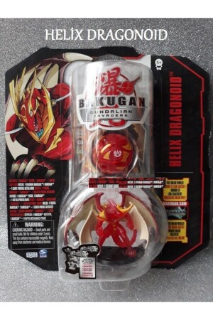 Bakugan Helıx Dragonoıd Bakunano Oyuncak Orjinal Helix Kızıl Ejder 7868567856 - 1