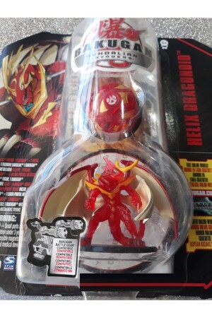 Bakugan Helıx Dragonoıd Bakunano Oyuncak Orjinal Helix Kızıl Ejder 7868567856 - 5