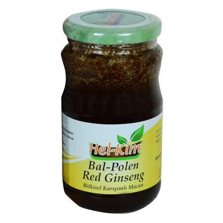 Bal Polen Red Ginsengli Bitkisel Karışımlı Macunnu 450 Gr - 3