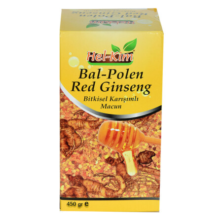 Bal Polen Red Ginsengli Bitkisel Karışımlı Macunnu 450 Gr - 8