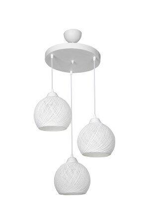 Ball Triple Circle Kronleuchter Off White MNG. 5140 - 4