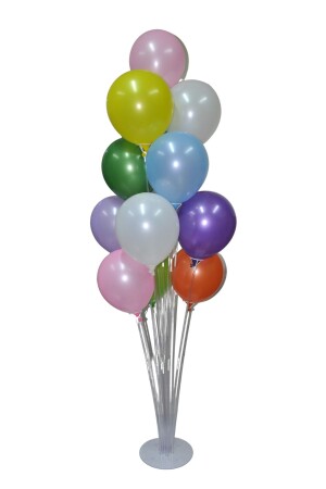 Ballon-Dekorationsständer, Party-Dekorationsgerät mit 13 Stäben, 140 cm - 2